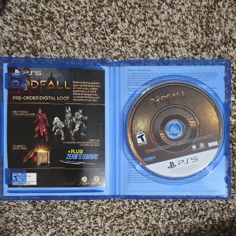 PS5 Godfall Game For PlayStation 5